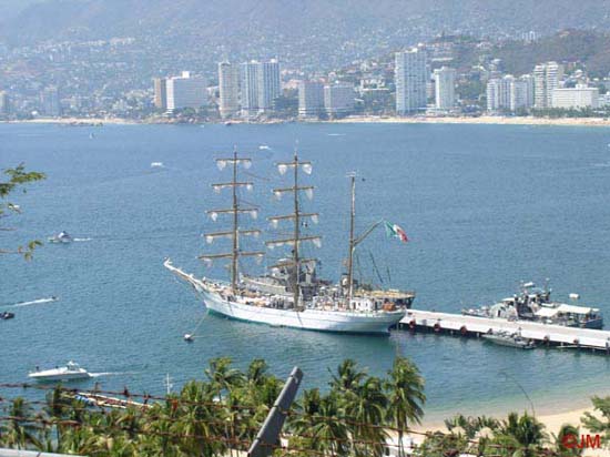Mexican navy training ship